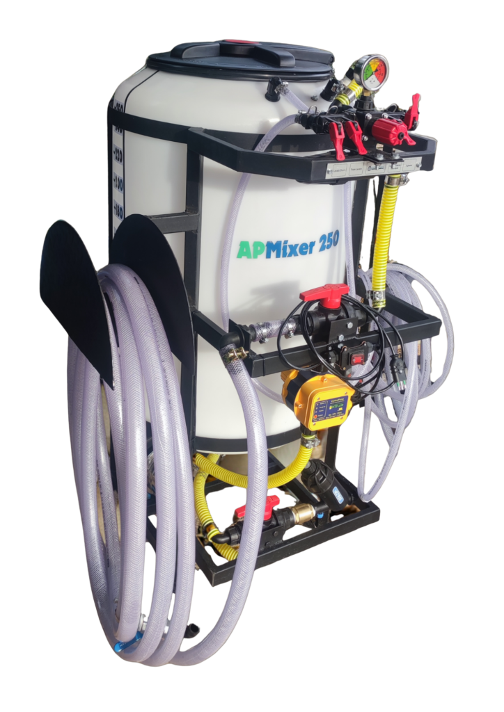 estanque de mezcla para pulverización con drones