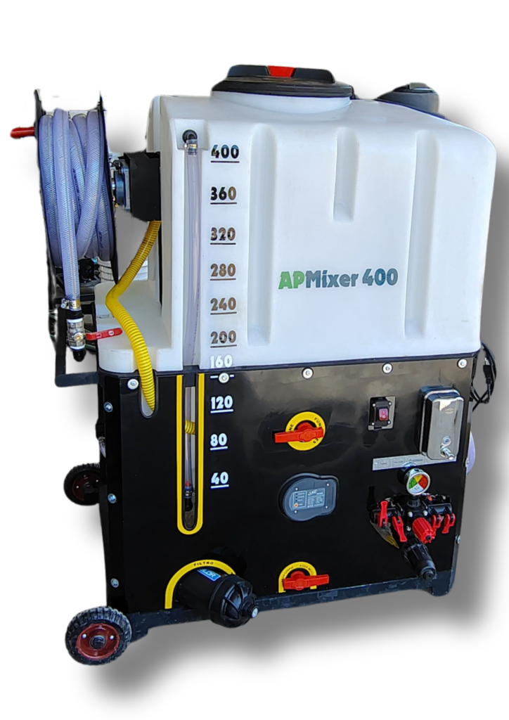 Estanque mezclador APMixer 400 para drones agrícolas