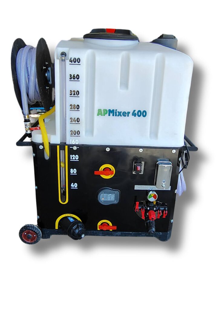 Estanque mezclador APMixer 400 para drones agrícolas