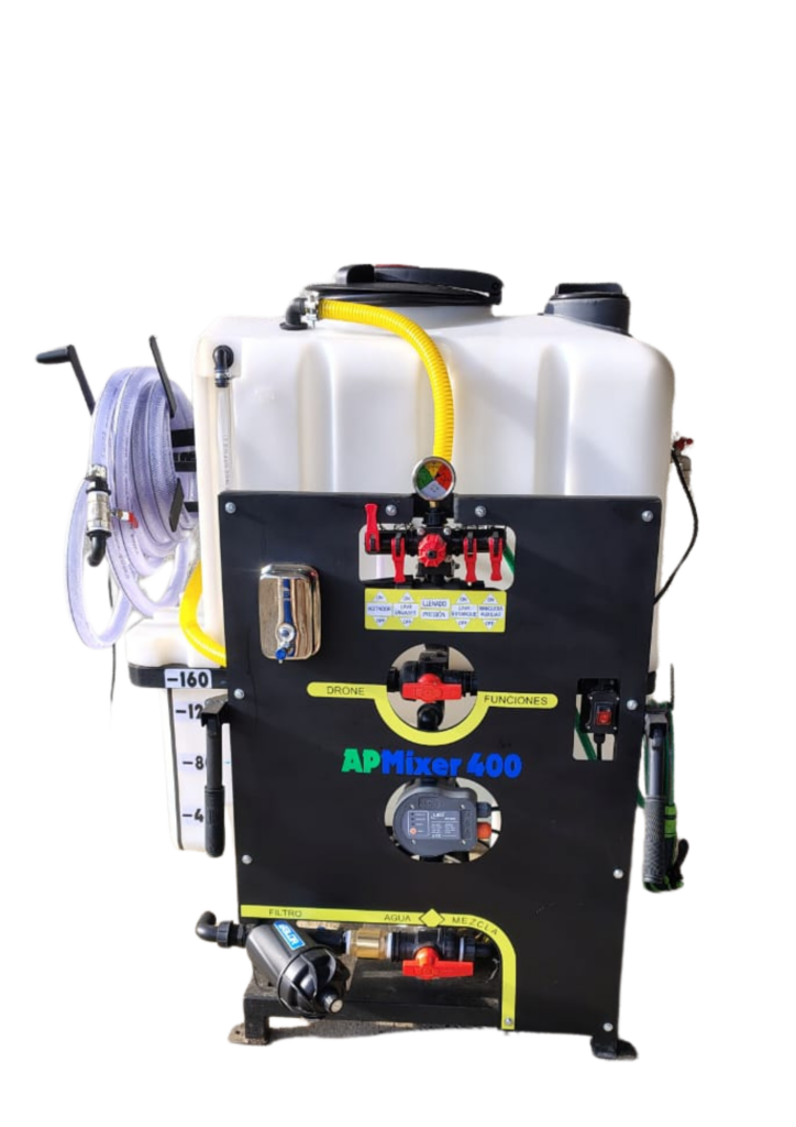 sistema de mezcla para dones agricolas